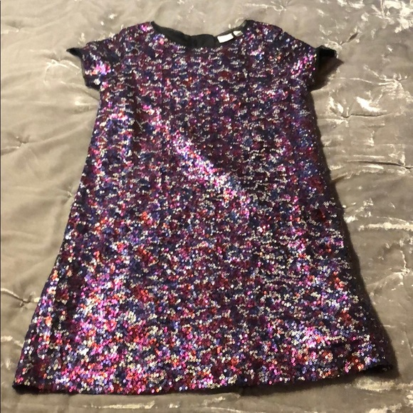 gap girls sequin dress